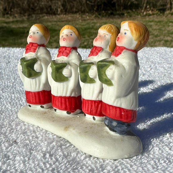 Lemax Dickensvale Carollers Christmas Village Decoration From 1991 - Picture 6 of 8